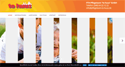 Desktop Screenshot of pflegeteam-to-huus.de