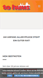 Mobile Screenshot of pflegeteam-to-huus.de